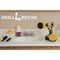 Drill Brush Power Scrubber By Useful Products 6 in W 11 in L Brush, Yellow Y-S-4O-QC-DB - alternate 6